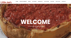 Desktop Screenshot of littlejoesfamouspizza.com