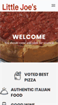 Mobile Screenshot of littlejoesfamouspizza.com